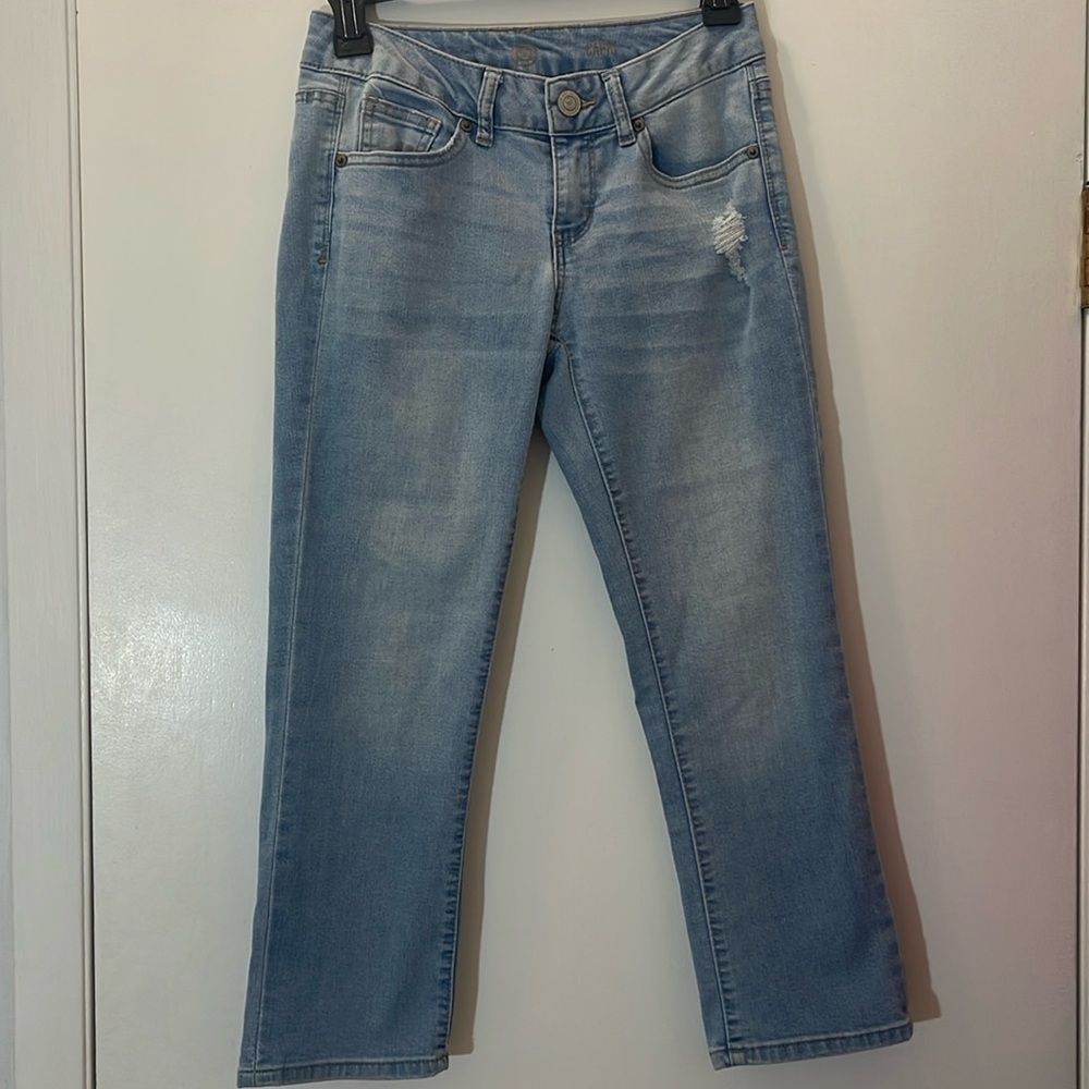 SO American Heritage Blue Jean Capri Size 3.